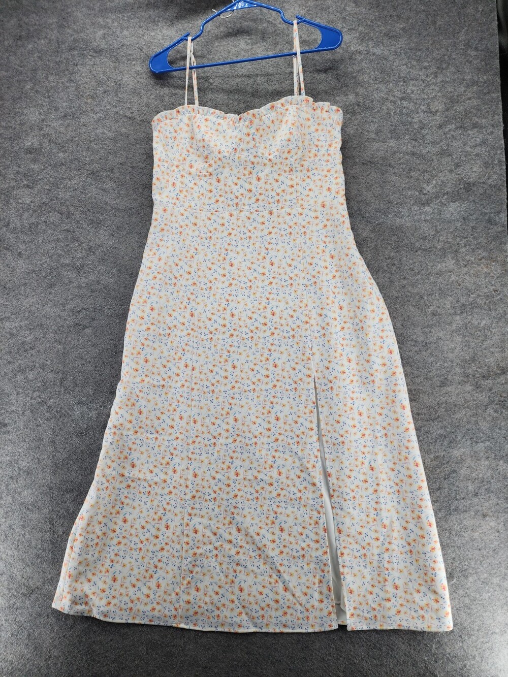 French Connection Dress Womens 12 Sleeveless White Floral